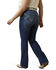 Image #3 - Ariat Women's R.E.A.L Mid Rise Miriam Bootcut Irvine Jeans - Plus , Dark Wash, hi-res