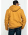 Hawx Men's Brown Canvas Quilted Bi-Swing Hooded Zip Front Jacket - Big , Brown, hi-res