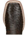 Image #6 - Tony Lama Men's Sienna Exotic Full-Quill Ostrich Western Boots - Broad Square Toe, Brown, hi-res