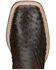 Image #6 - Tony Lama Men's Sienna Exotic Full Quill Ostrich Western Boots - Broad Square Toe, Brown, hi-res