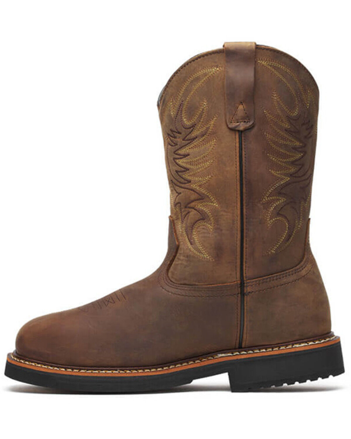 Image #3 - Thorogood Men's 11" Waterproof Wellington Work Boots - Composite Toe, Brown, hi-res