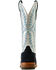 Image #3 - Ariat Women's Frontier Calamity Jane Western Boots - Broad Square Toe, Blue, hi-res