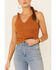 Image #3 - Miss Me Women's Found My Love Knot Strap Tank Top , , hi-res