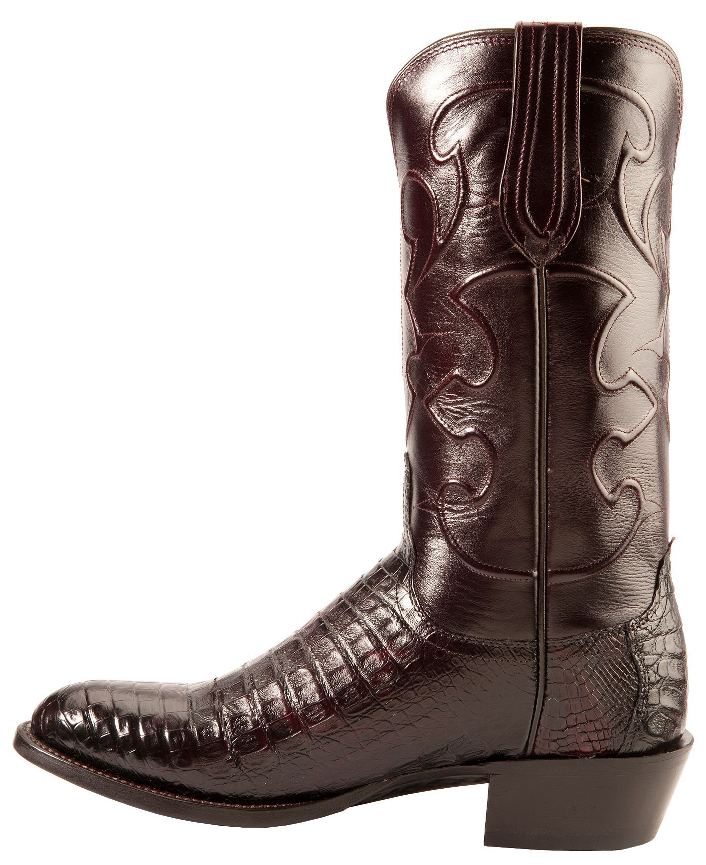 lucchese black cowboy boots