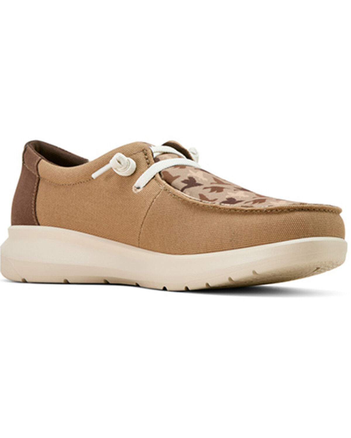 Image #1 - Ariat Men's Hilo Casual Shoes - Moc Toe, Brown, hi-res