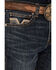 Image #2 - Rock & Roll Denim Men's Dark Wash Double Barrel Reflex Bootcut Stretch Denim Jeans, Dark Wash, hi-res