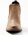 Image #4 - Myra Bag Women's Frumpy Western Booties - Pointed Toe, Brown, hi-res