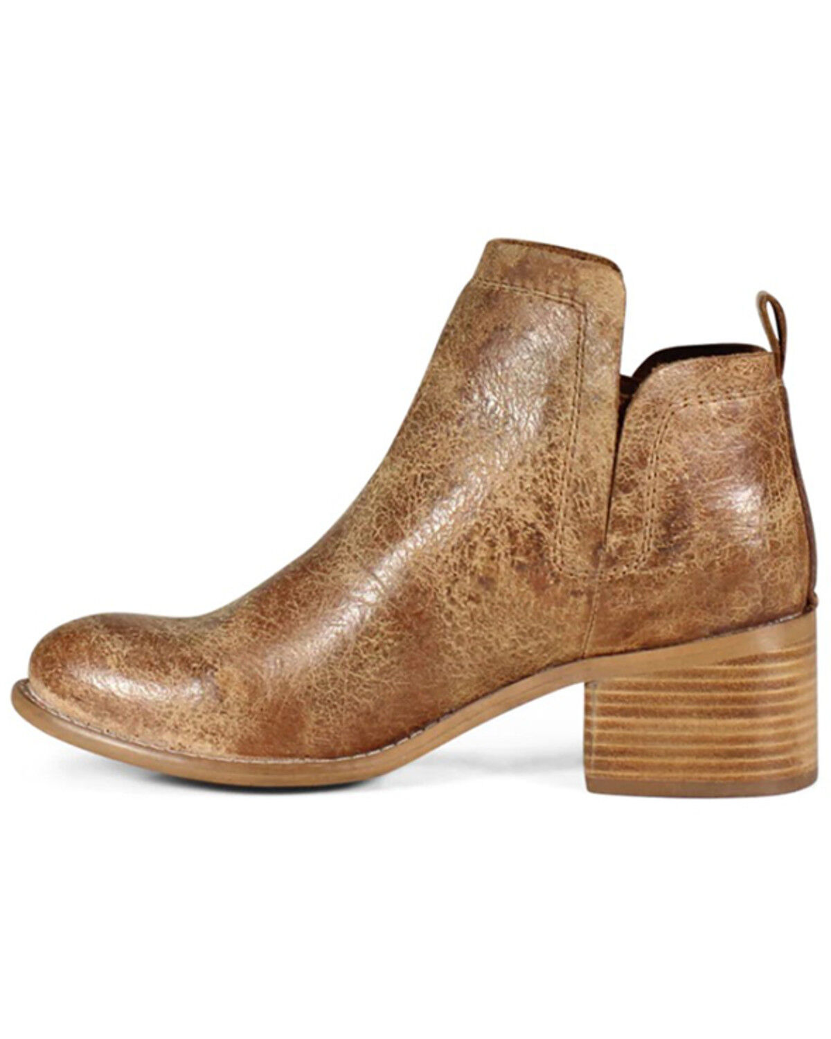 Image #2 - Diba True Women's Win Doe Booties - Round Toe, Tan, hi-res