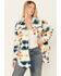 Image #1 - Fornia Women's Southwestern Print Polar Fleece Shacket , Multi, hi-res