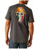 Image #1 - Ariat Men's Born Rebar Workman Short Sleeve Graphic T-Shirt, Charcoal, hi-res