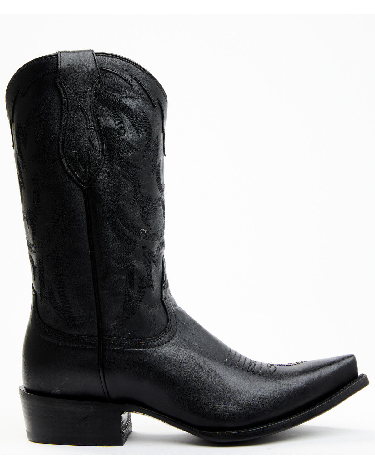 Image #2 - Cody James Men's Western Boots - Snip Toe, Black, hi-res