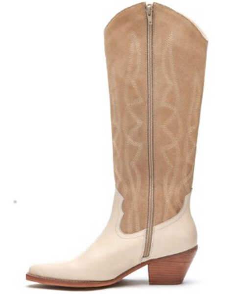 Image #3 - Matisse Women's Alpine Western Boots - Snip Toe , Ivory, hi-res