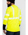 Image #2 - Ariat Men's FR Crew Hi-Vis Long Sleeve Work Pocket T-Shirt - Big & Tall , Yellow, hi-res