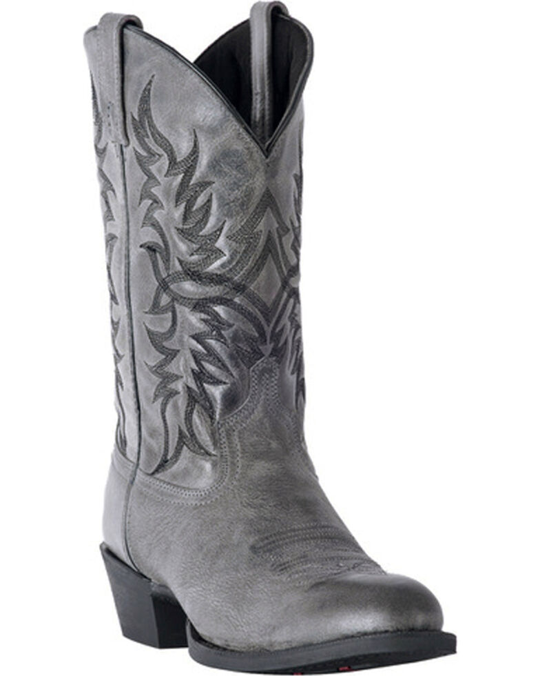 grey western boots