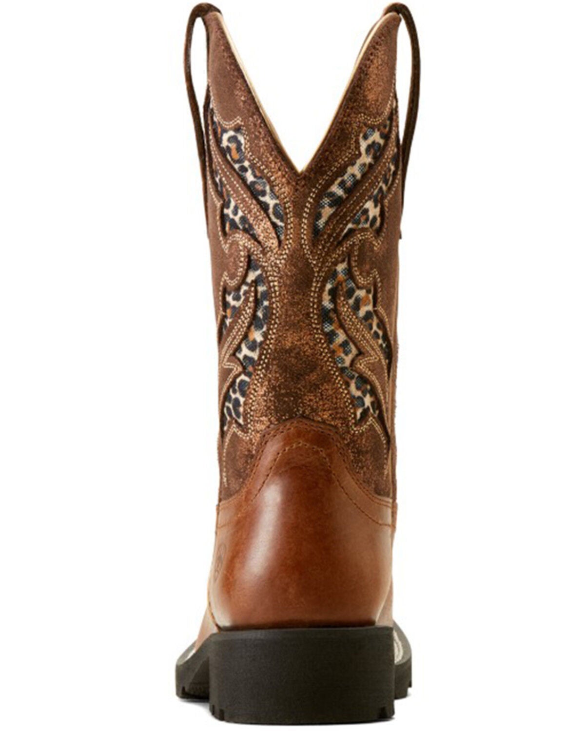 Image #3 - Ariat Women's Unbrindled Rancher VentTEK Performance Western Boots - Broad Square Toe, Brown, hi-res