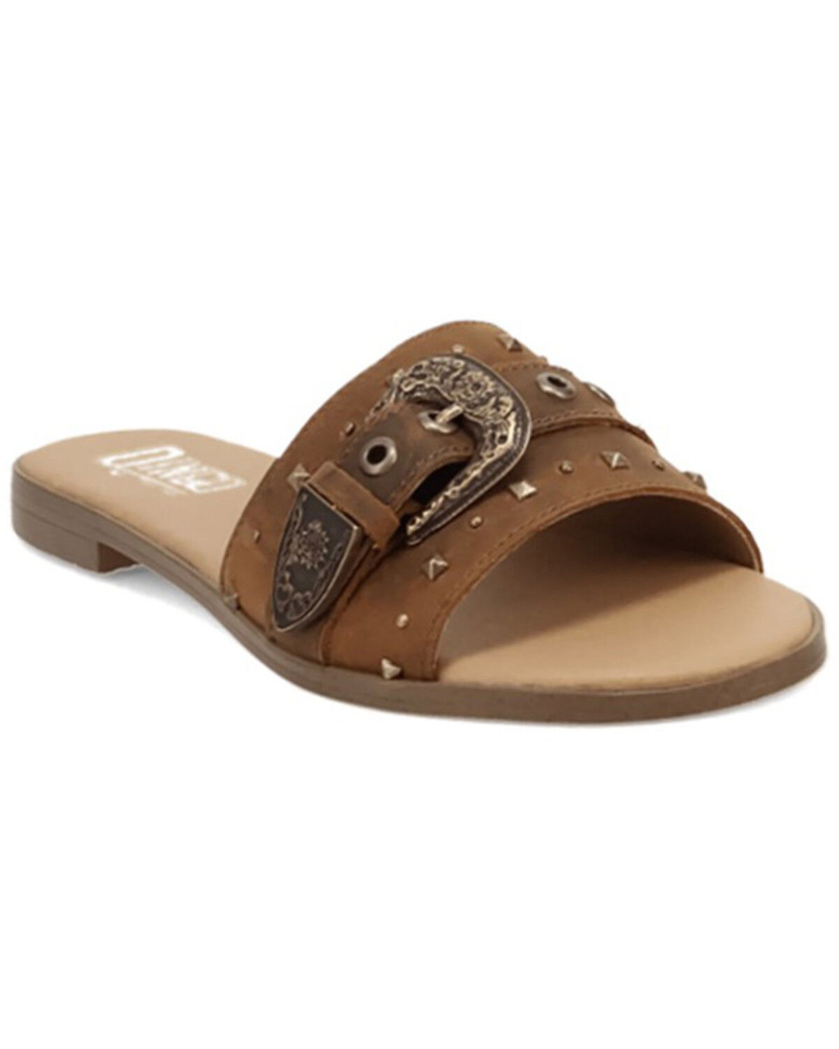 Image #1 - Dingo Women's Lariat Sandals, Brown, hi-res