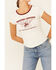 Image #3 - Shyanne Women's Off-White Horsing Around Graphic Short Sleeve Ringer Tee, Off White, hi-res