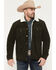 Image #1 - Cody James Men's Ozark Sherpa Lined Corduroy Jacket, Green, hi-res