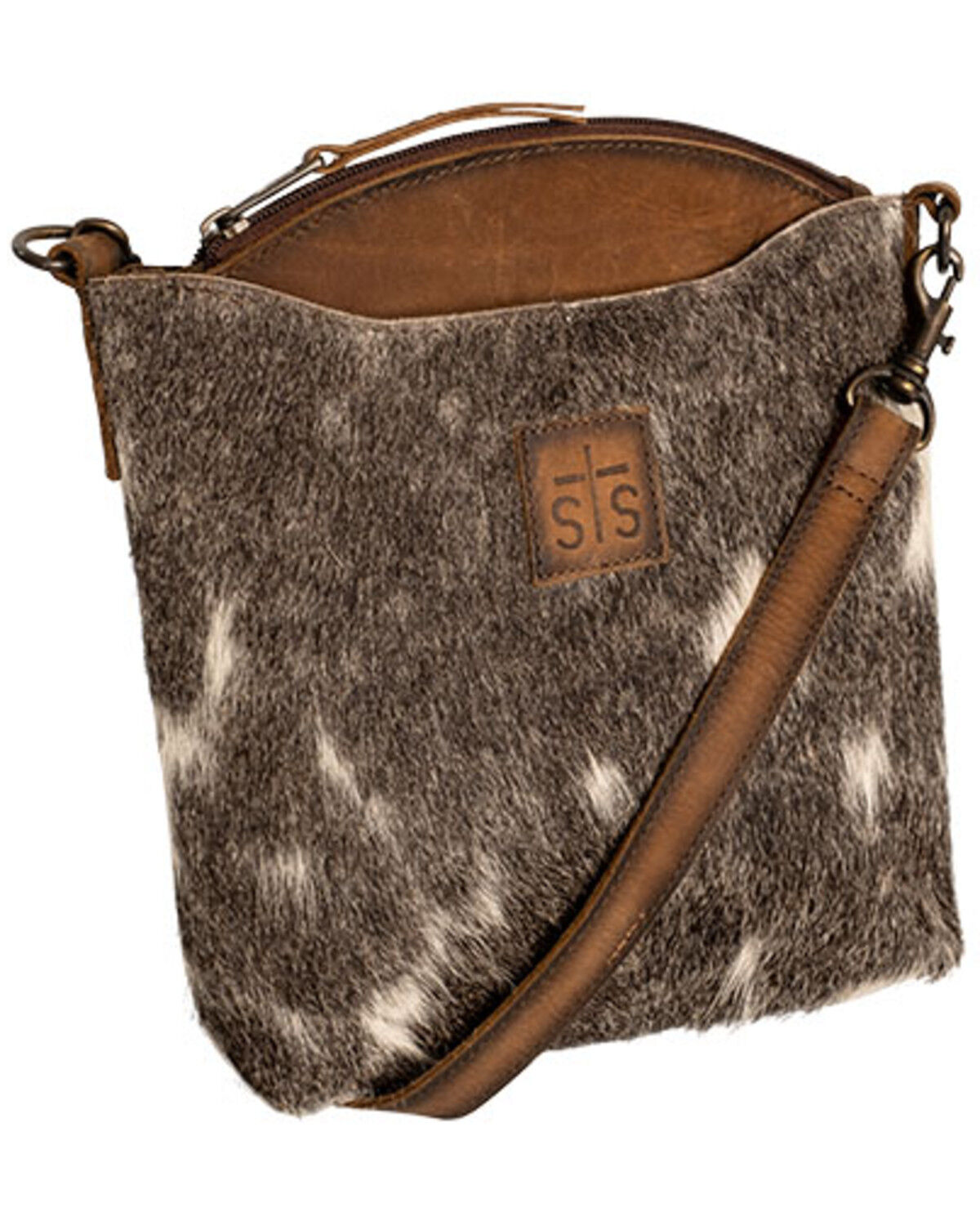Image #2 - STS Ranchwear by Carroll Women's Josie Crossbody, Tan, hi-res