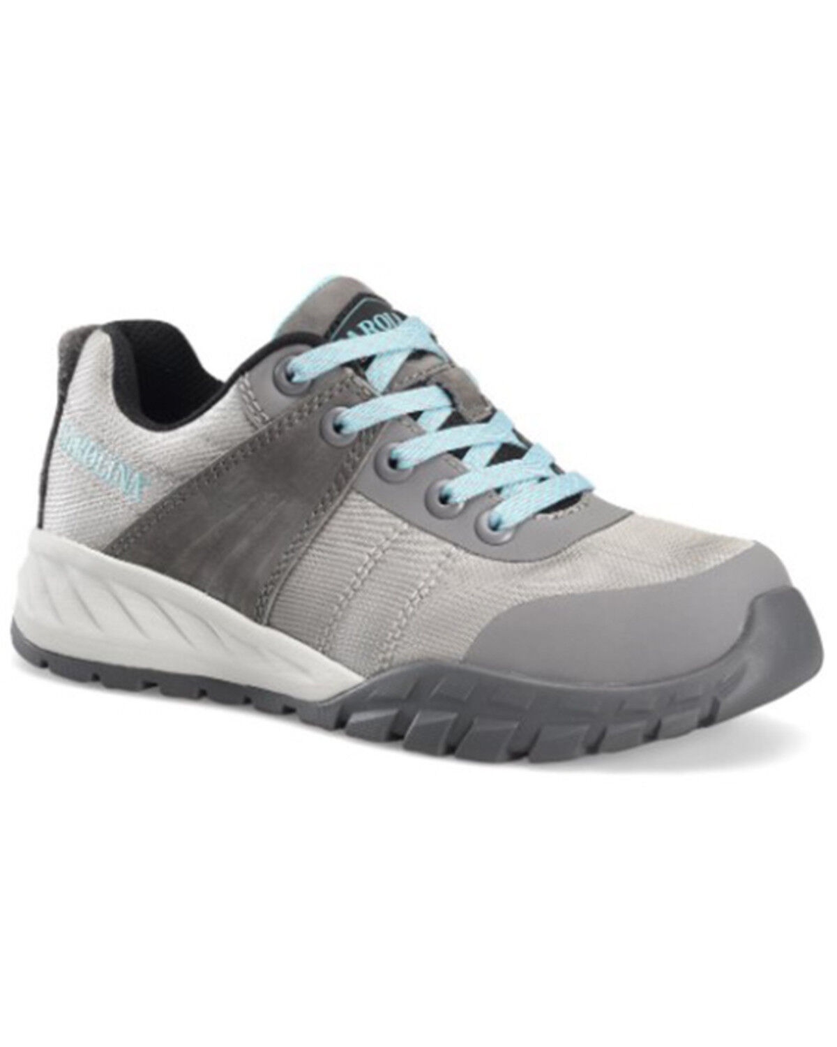 Image #1 - Carolina Men's Zella Waterproof Lace-Up Work Shoe - Composite Toe, Grey, hi-res