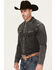 Image #2 - Kimes Ranch Men's Boot Barn Exclusive Durango Long Sleeve Snap Western Shirt, Black, hi-res