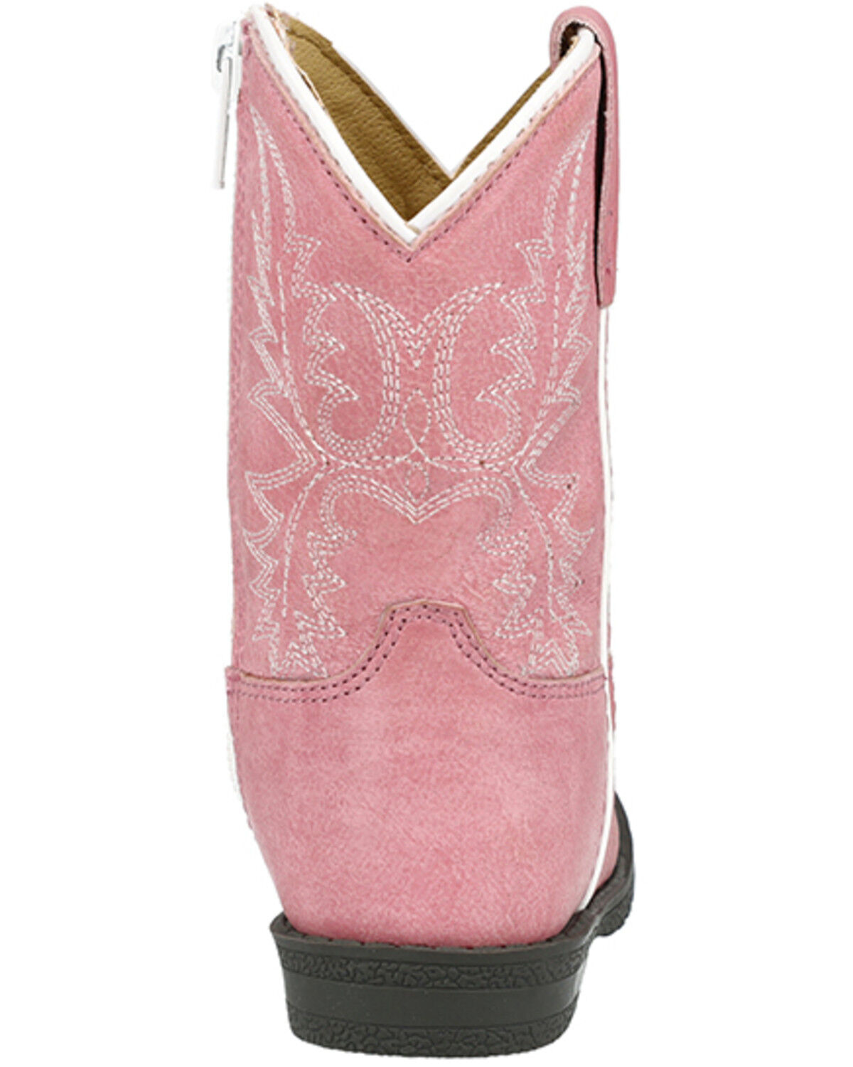 Image #4 - Smoky Mountain Toddler Girls' Hopalong Western Boots - Round Toe, Pink, hi-res
