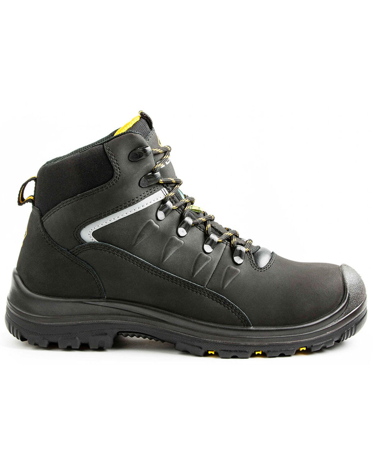 Image #2 - Terra Men's 6" Findlay Shoe - Composite Toe, Black, hi-res
