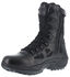 Image #2 - Reebok Women's Rapid Response 8" Work Boots - Soft Toe, Black, hi-res