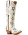 Image #1 - Ariat Women's Casanova Star Tall Western Boots - Snip Toe, Ivory, hi-res