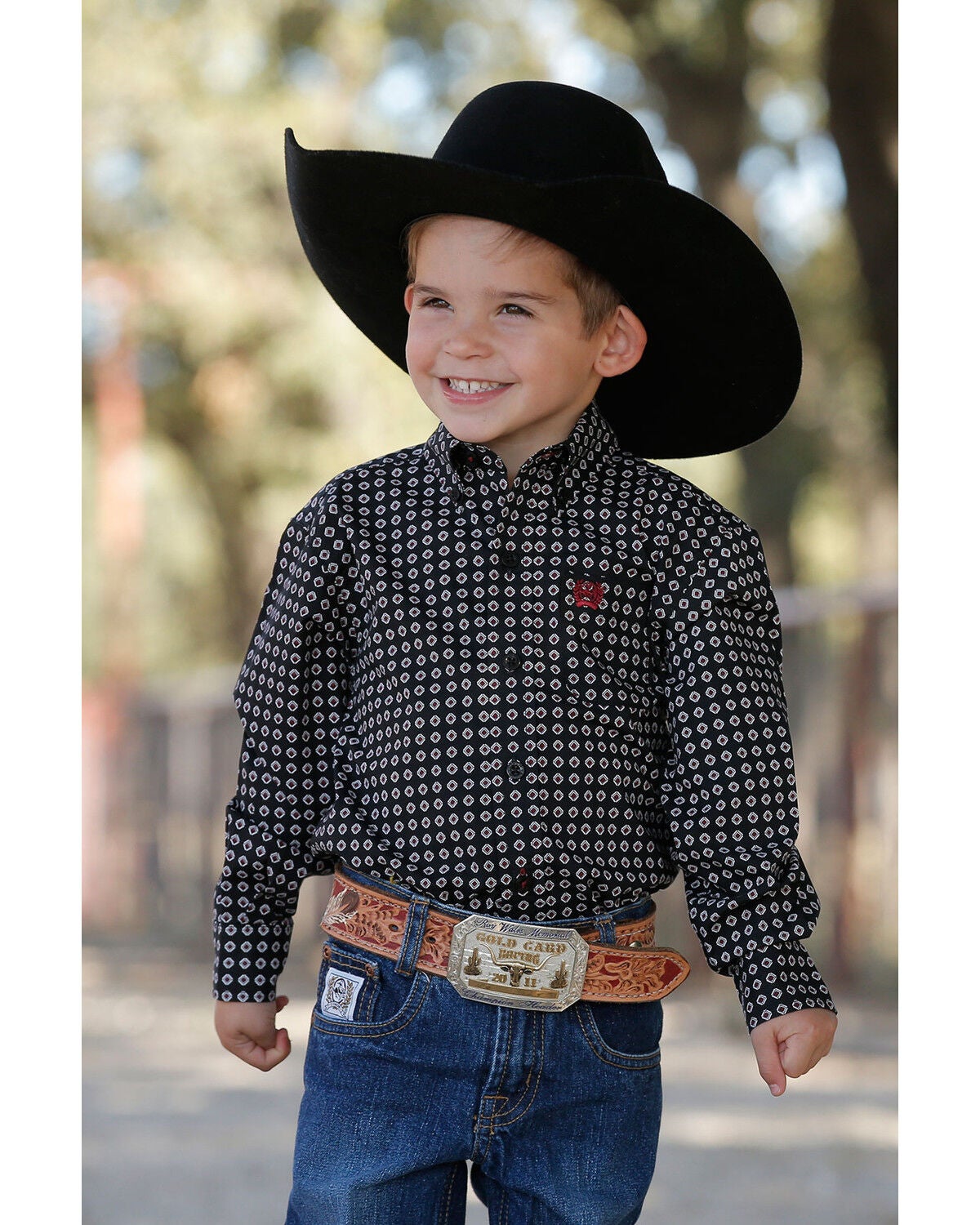 infant western shirt