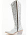 Image #3 - Liberty Black Women's Allie Nite Life Embroidered Tall Western Boots - Snip Toe, Light Blue, hi-res