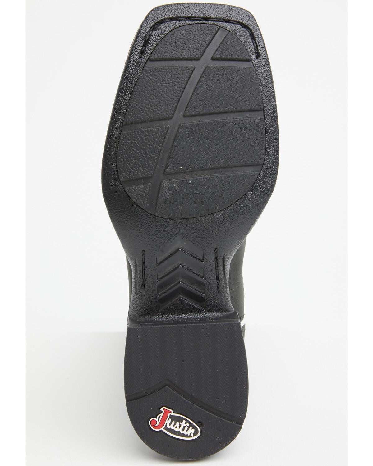 Image #7 - Justin Women's Ashtyn Performance Western Boots - Broad Square Toe, Black, hi-res