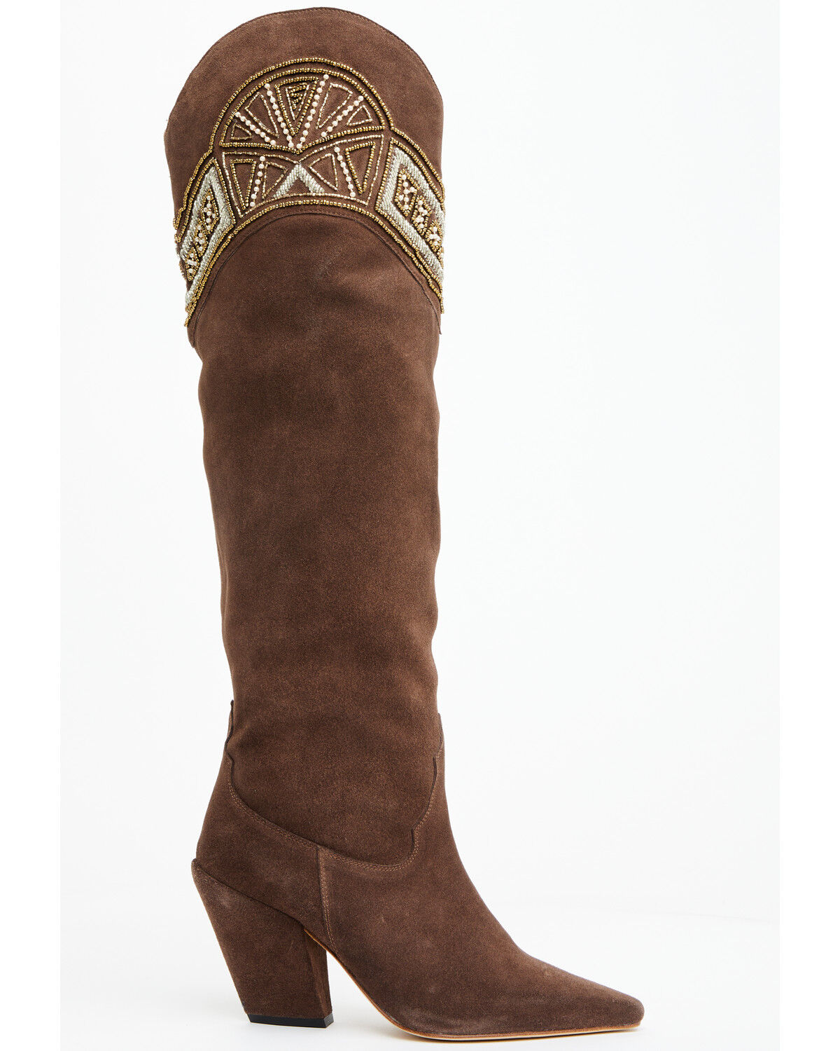 Image #2 - Wonderwest Women's Giselle Tall Western Boots - Snip Toe, Taupe, hi-res