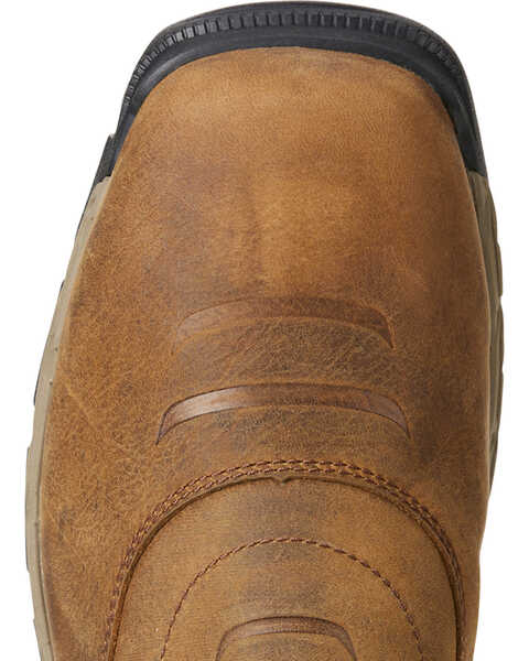Image #4 - Ariat Men's Rebar Flex H2O Western Work Boots - Soft Toe, Tan, hi-res