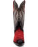 Image #4 - Ferrini Women's Roughrider Western Boots - Snip Toe, Red, hi-res