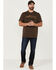 Image #2 - Brothers and Sons Men's Pickup Truck Reflection Graphic T-Shirt , Brown, hi-res
