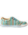 Twisted X Women's HOOey Loper Shoes - Moc Toe, Blue, hi-res