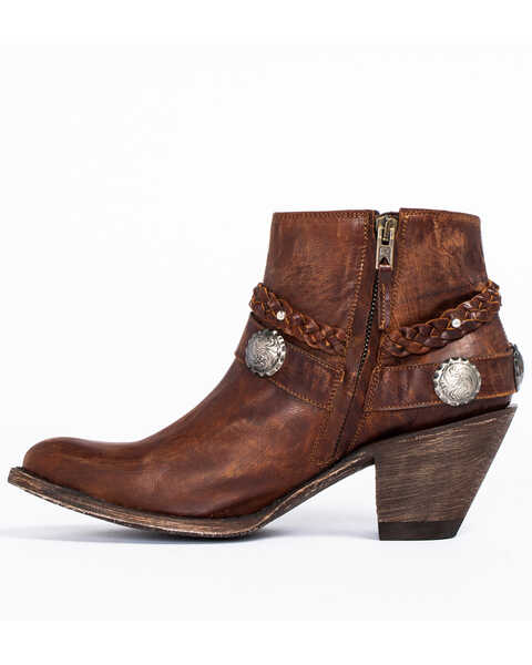 Image #3 - Idyllwind Women's Fierce Brown Western Boots - Round Toe, , hi-res
