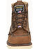 Image #4 - Carolina Men's AMP USA Lace-Up Work Boots - Soft Toe, Brown, hi-res