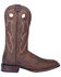 Dan Post Men's Abram Western Performance Boots - Broad Square Toe, Tan, hi-res