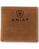 Image #1 - Ariat Men's Bifold Wallet, Brown, hi-res