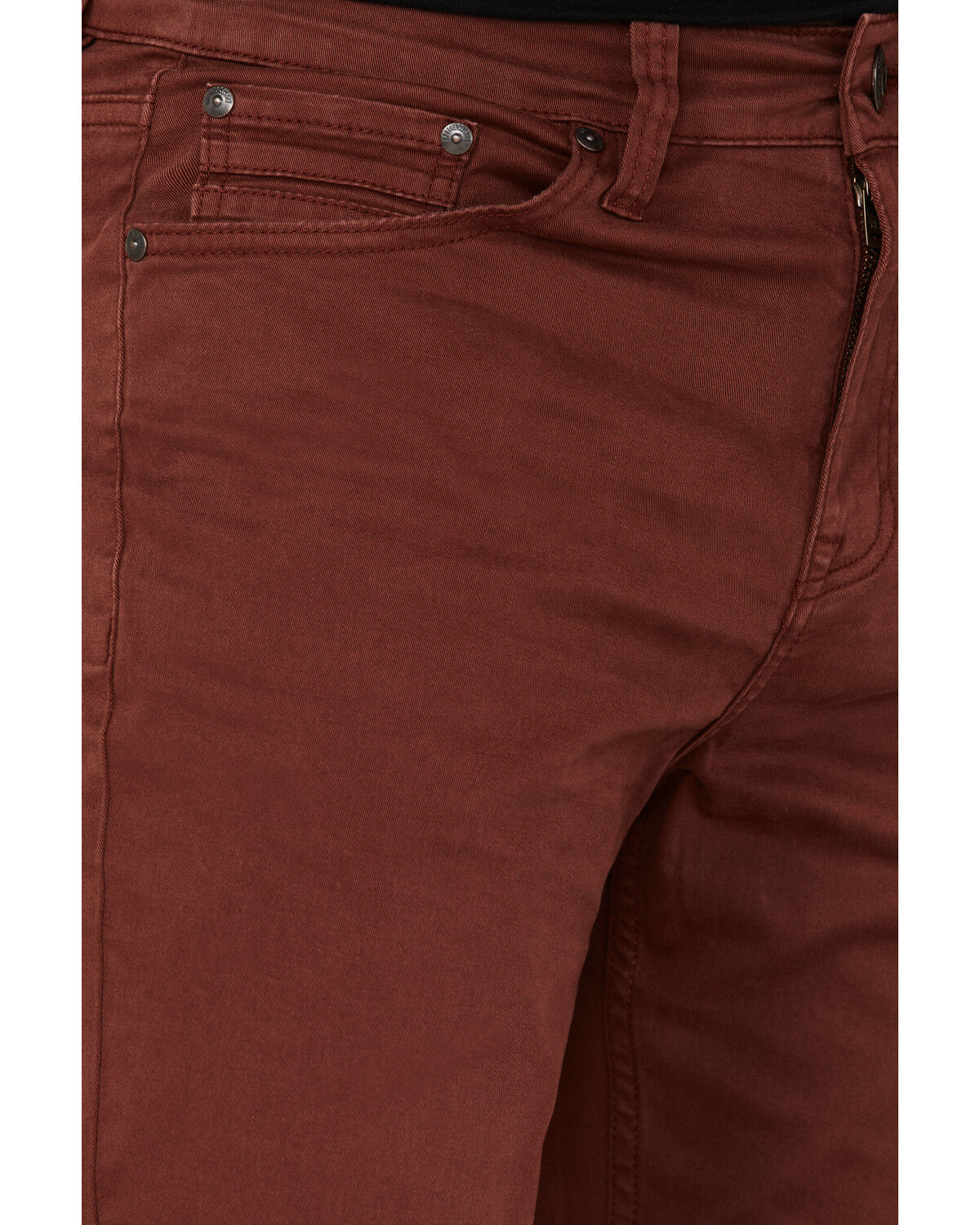 Image #2 - Brothers and Sons Men's Port Wash Stretch Slim Straight Jeans, Wine, hi-res