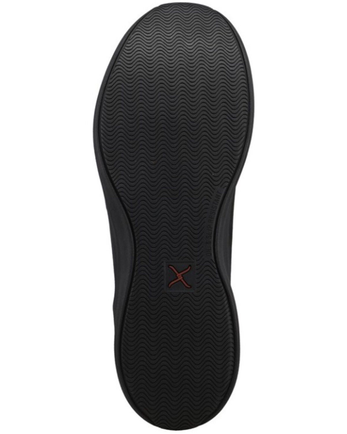 Image #7 - Twisted X Men's Feather X&trade; Moc Work Shoes - Nano Composite Toe, Dark Grey, hi-res