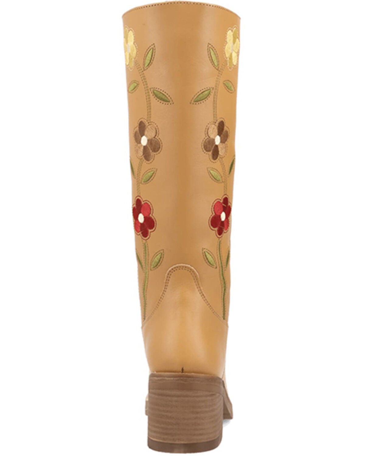Image #7 - Dingo Women's Floral Bloom Fashion Boots - Round Toe, Tan, hi-res