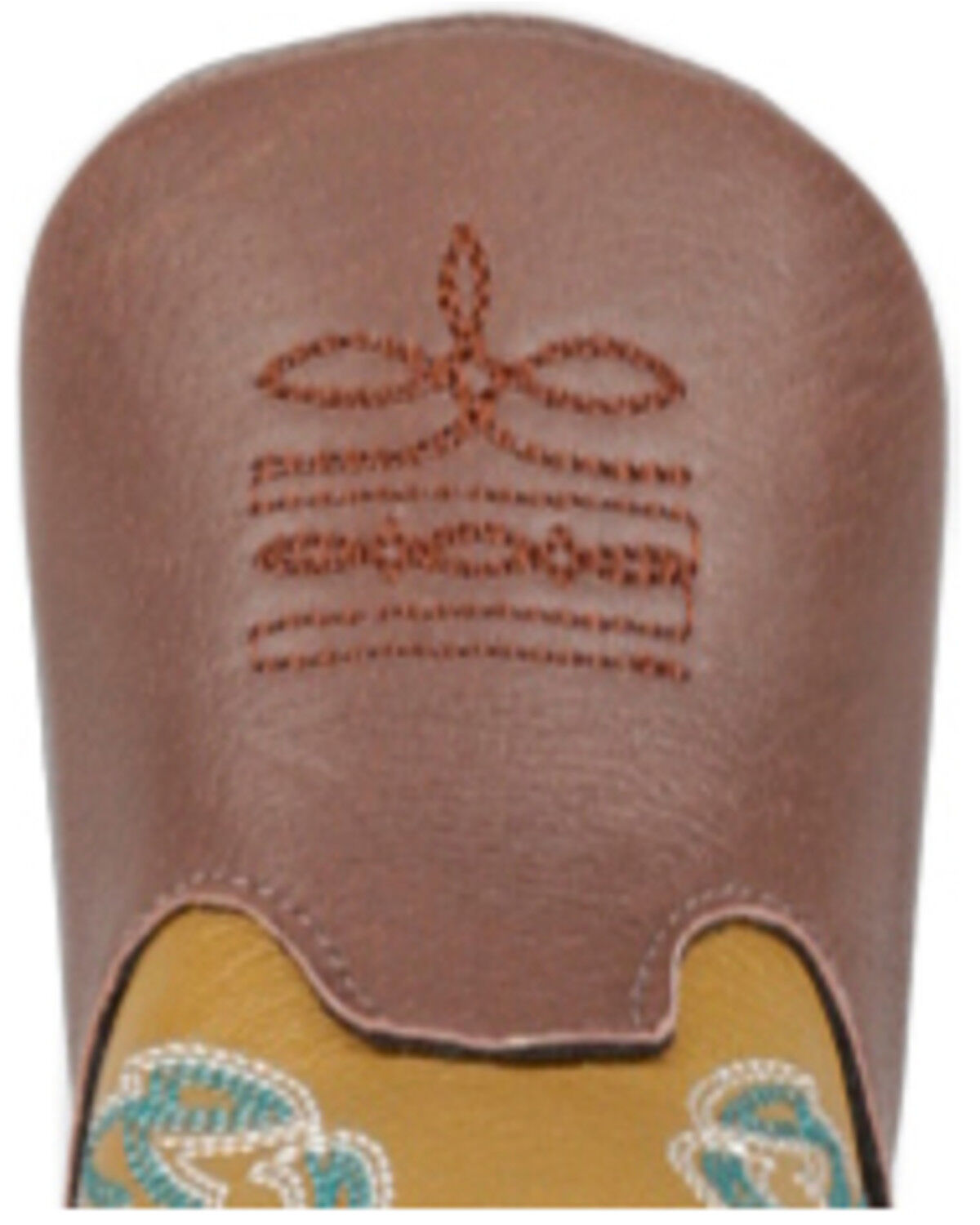 Image #6 - Justin Infant Boys' Baby Canter Western Boots - Broad Square Toe, Tan, hi-res