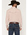 Image #4 - RANK 45&reg; Men's Harvest Chevron Geo Print Rodeo Tech 2.0 Long Sleeve Snap Stretch Western Shirt, Burgundy, hi-res