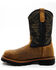 Image #3 - Thorogood Men's American Heritage Wellington Western Boots - Steel Toe, Brown, hi-res