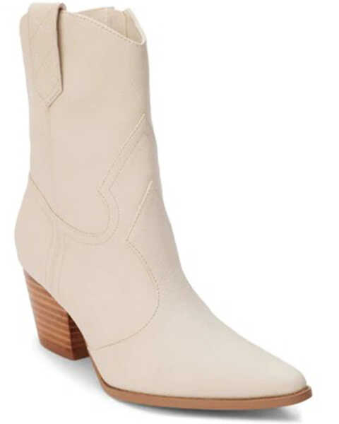 Image #1 - Matisse Women's Bambi Fashion Booties - Pointed Toe, White, hi-res