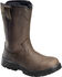 Avenger Men's Waterproof Wellington Work Boots - Round Toe, Brown, hi-res