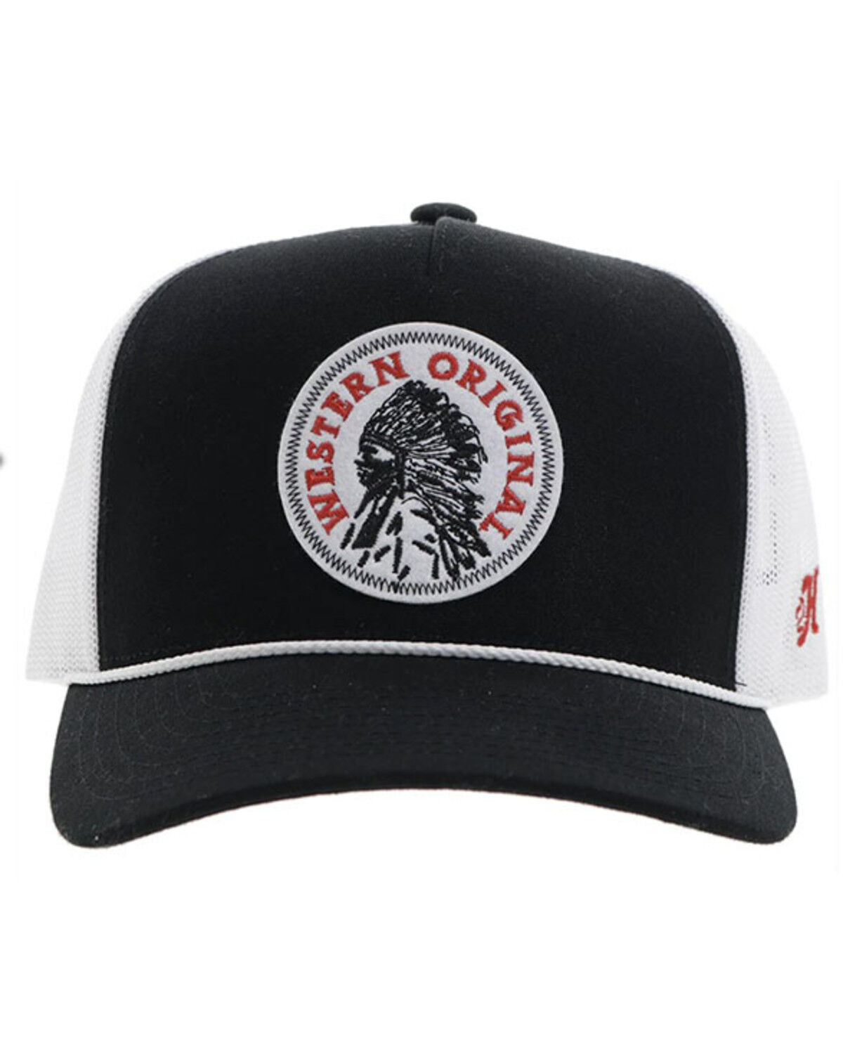 Image #3 - Hooey Men's Quanah Trucker Cap, Black, hi-res